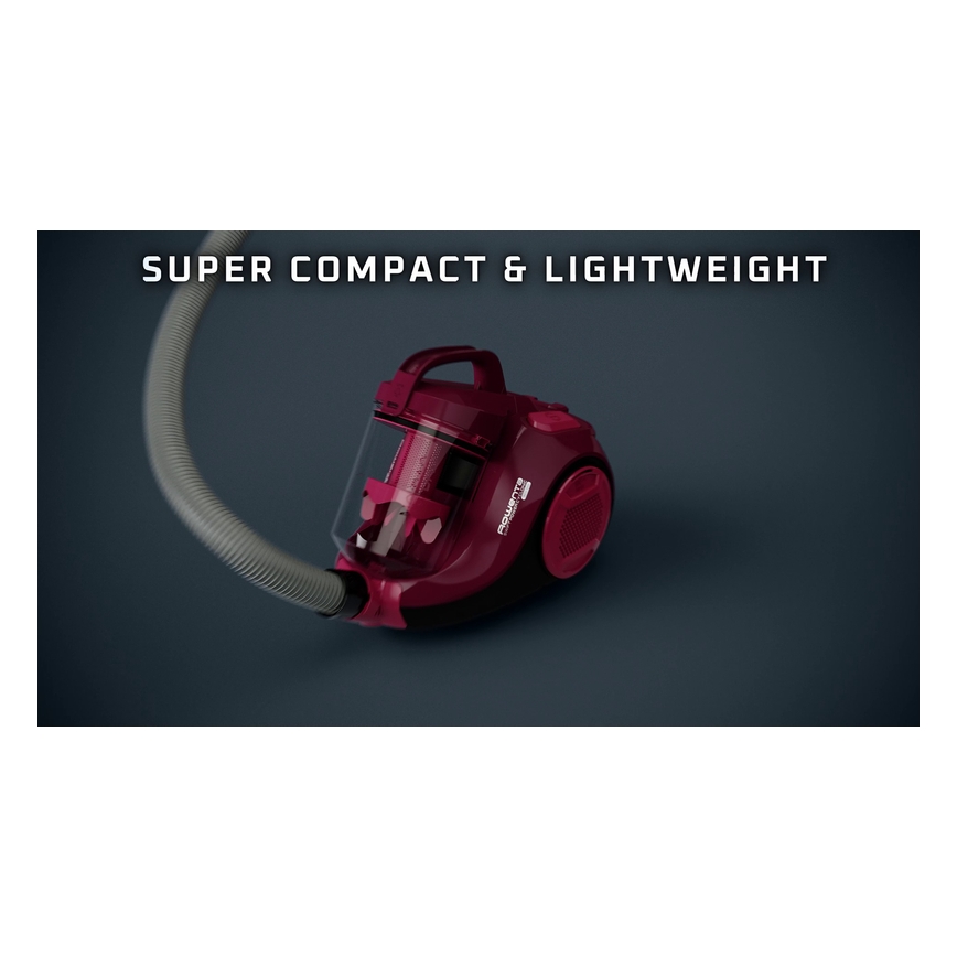Rowenta - Zakloze stofzuiger SWIFT POWER CYCLONIC 1,2l 750W/230V rood