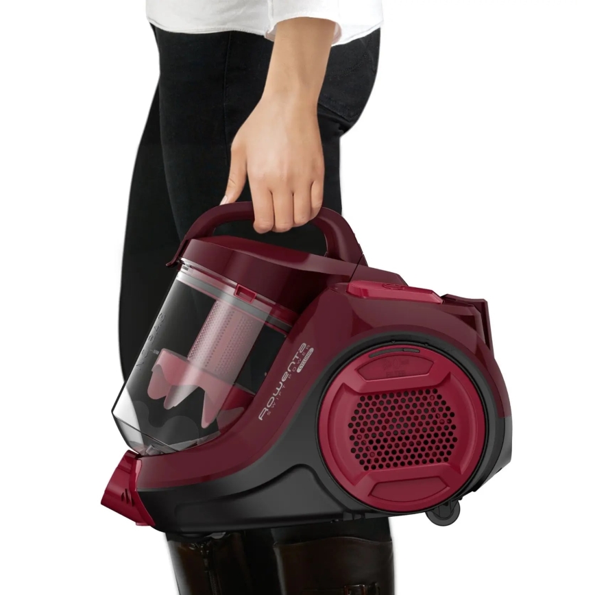 Rowenta - Zakloze stofzuiger SWIFT POWER CYCLONIC 1,2l 750W/230V rood