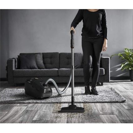 Rowenta - Zakstofzuiger GROEN FORCE EFFITECH ECO TOTAL CLEAN 400W/230V zwart