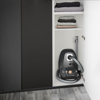 Rowenta - Zakstofzuiger GROEN FORCE EFFITECH ECO TOTAL CLEAN 400W/230V zwart