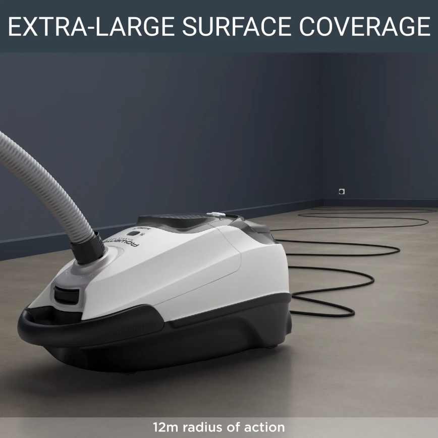 Rowenta - Zakstofzuiger SILENCE FORCE ALLERGY+ 4,5l 400W/230V zwart/wit