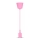 Roze Hanglamp aan een koord 1x E27 / 60W / 230V