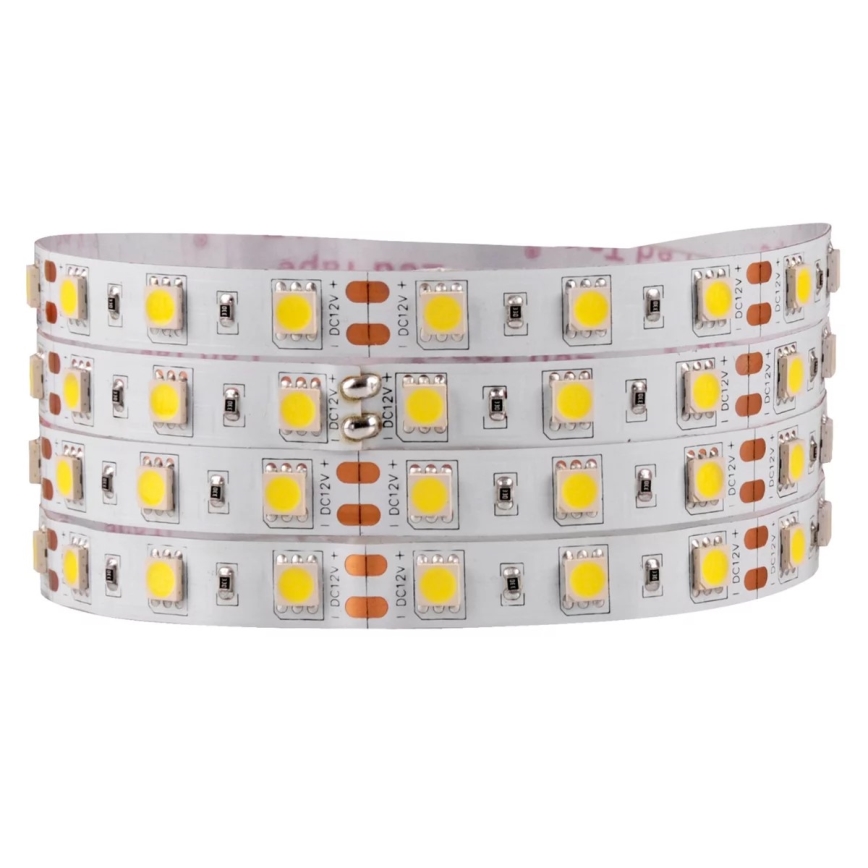 Ruban LED 5m LED/10W/12V IP20 blanc
