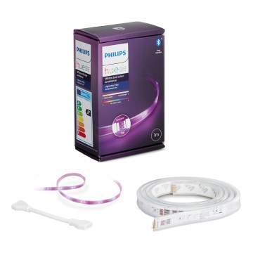 Ruban LED RGBW dimmable Philips Hue WHITE AND COLOR AMBIANCE 1m LED/11W/12V