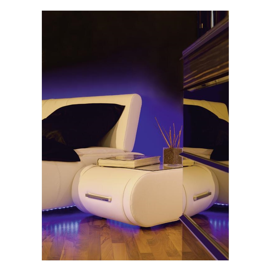 Ruban LED salle de bain étanche 5m IP65 bleu