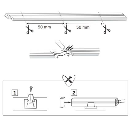 Ruban NEON 5m LED/30W/24V vert IP65