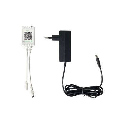 Ruban RGB à intensité variable LED/14W/230V 10 m + Télécommande