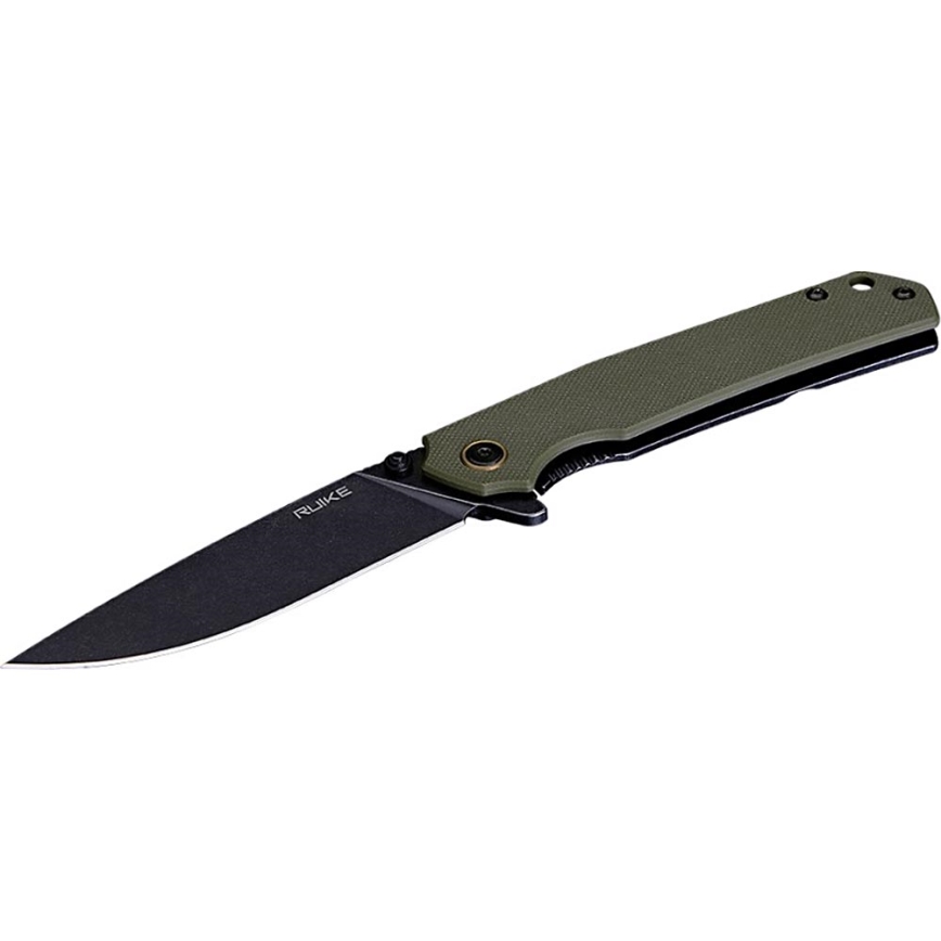 Ruike RUP801G - Couteau de poche pliable 20 cm vert