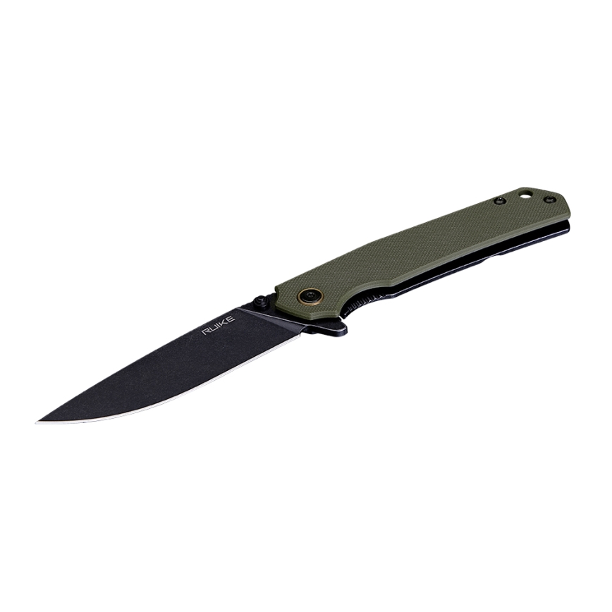 Ruike RUP801G - Couteau de poche pliable 20 cm vert