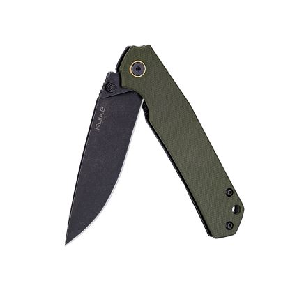 Ruike RUP801G - Couteau de poche pliable 20 cm vert