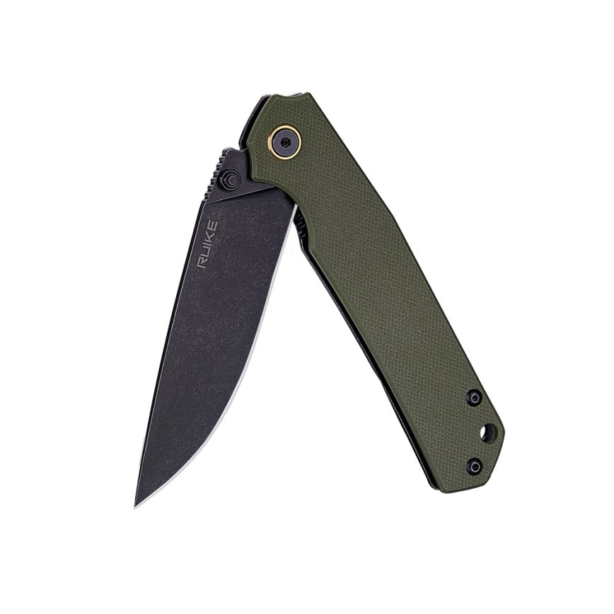 Ruike RUP801G - Couteau de poche pliable 20 cm vert