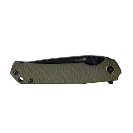 Ruike RUP801G - Couteau de poche pliable 20 cm vert