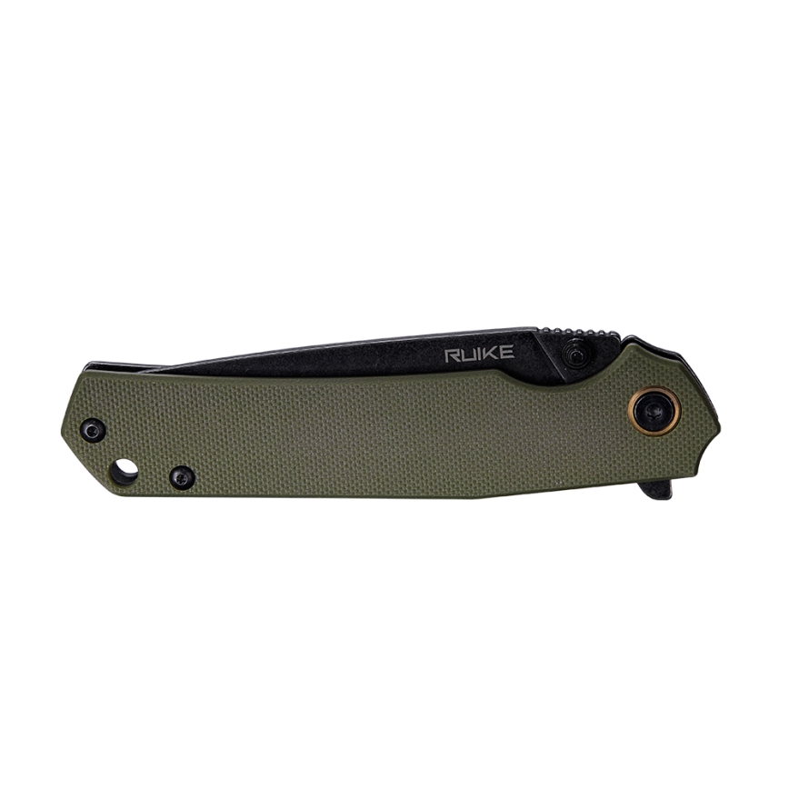 Ruike RUP801G - Couteau de poche pliable 20 cm vert