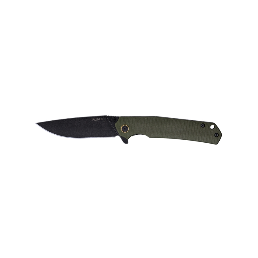 Ruike RUP801G - Couteau de poche pliable 20 cm vert