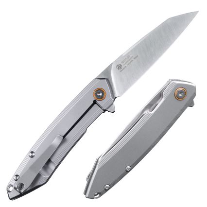 Ruike RUP831SSA - Opvouwbaar compact mes 19,5 cm zilver