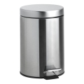 RVS-prullenbak 20 x 28 cm, zilver