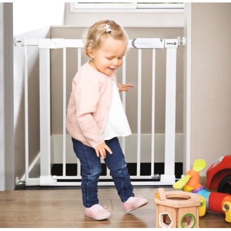 Safety 1st - Barrière de sécurité pour bébé en métal pour haut d'escalier