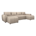 Salon universel pliable en forme de U, rembourré NEWPORT beige