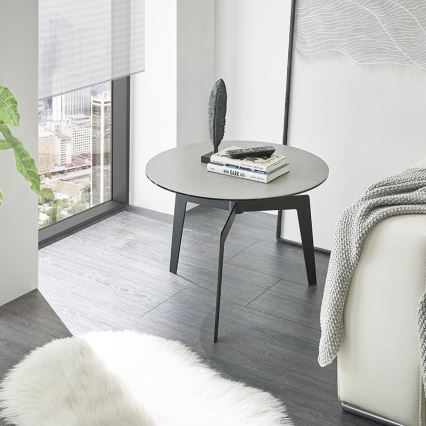 Salontafel BALANCE Ø 60 cm grijs/antraciet
