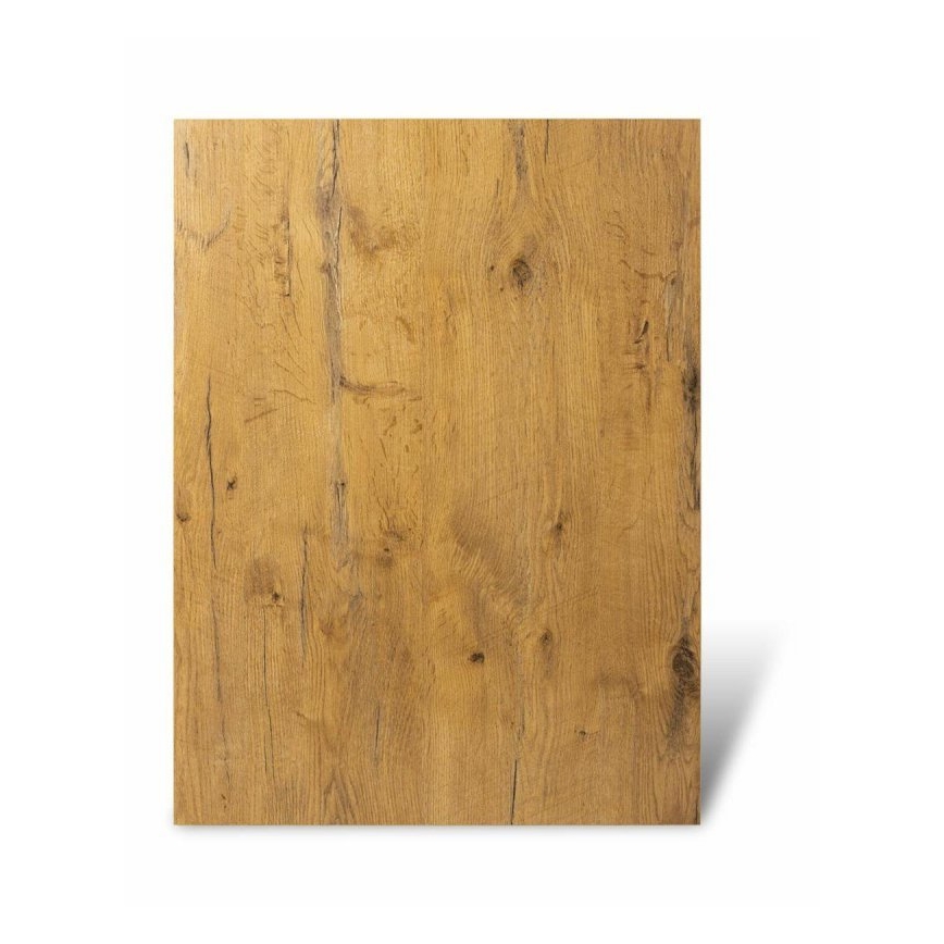 Salontafel BASICLOFT 40x80 cm zwart/bruin