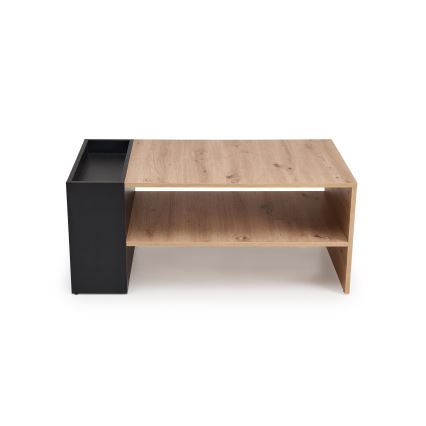 Salontafel BELA 100x42 cm eiken artisan/antraciet