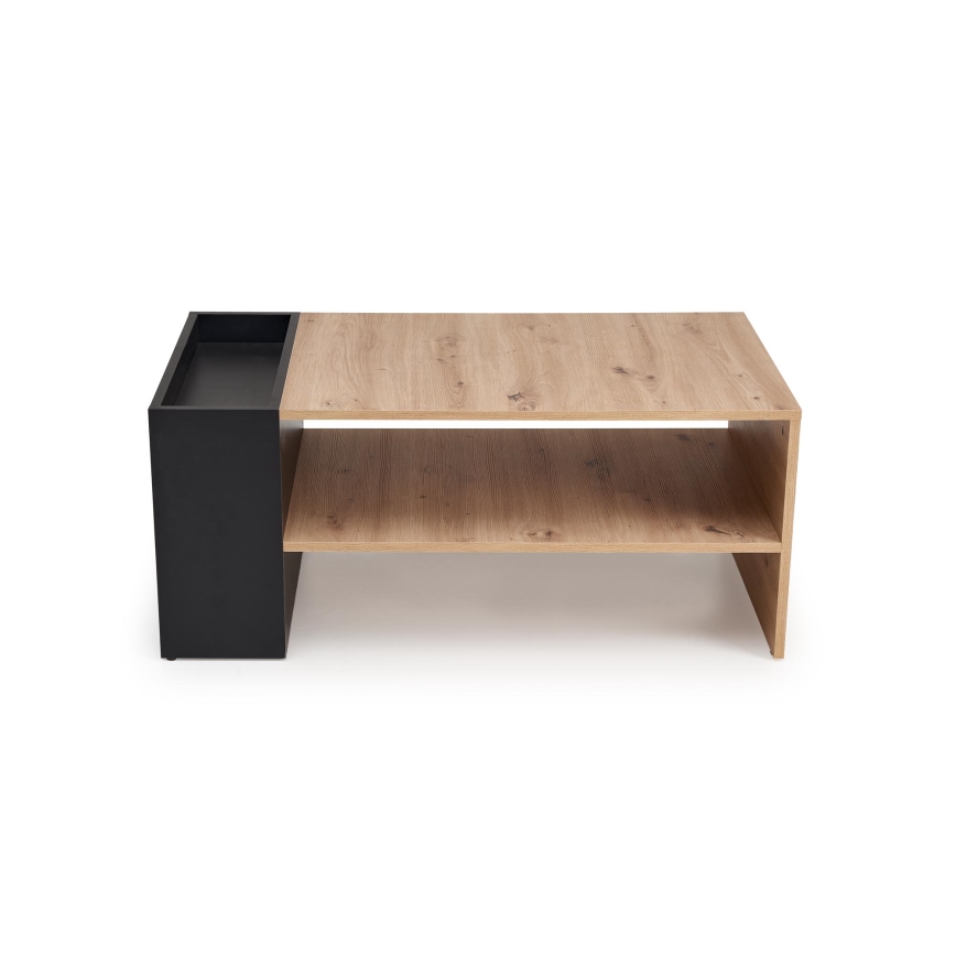 Salontafel BELA 100x42 cm eiken artisan/antraciet