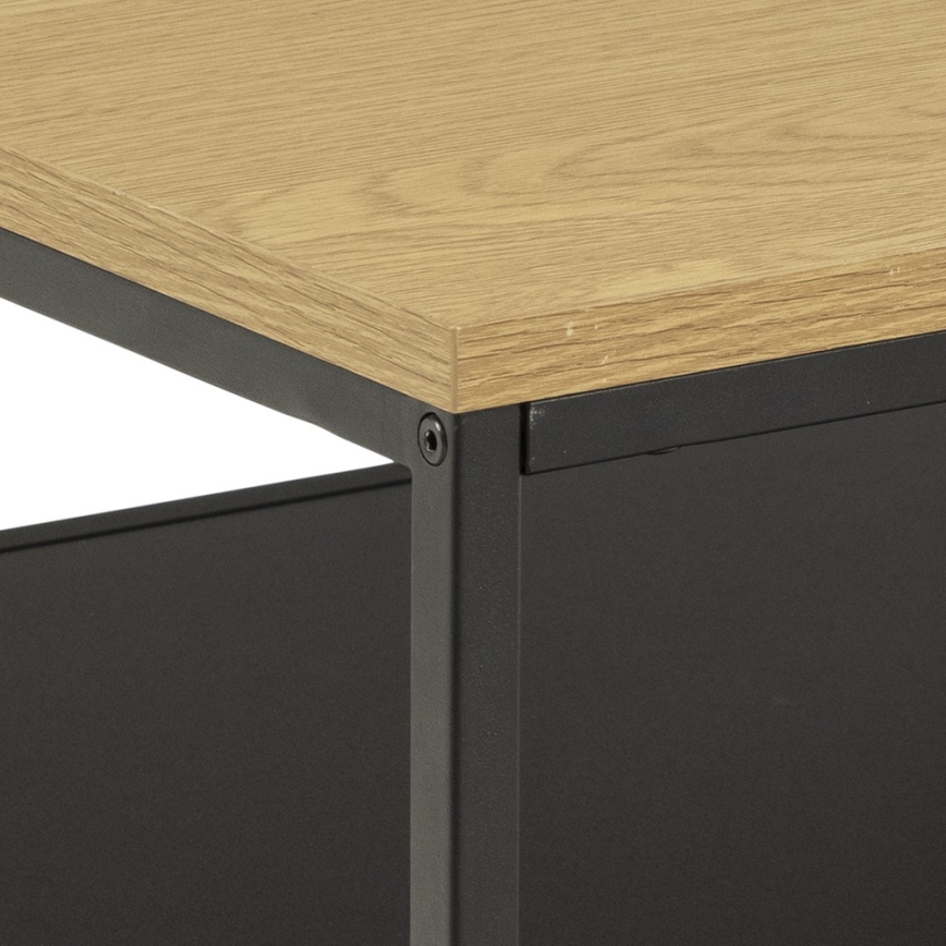 Salontafel CORA eiken/zwart