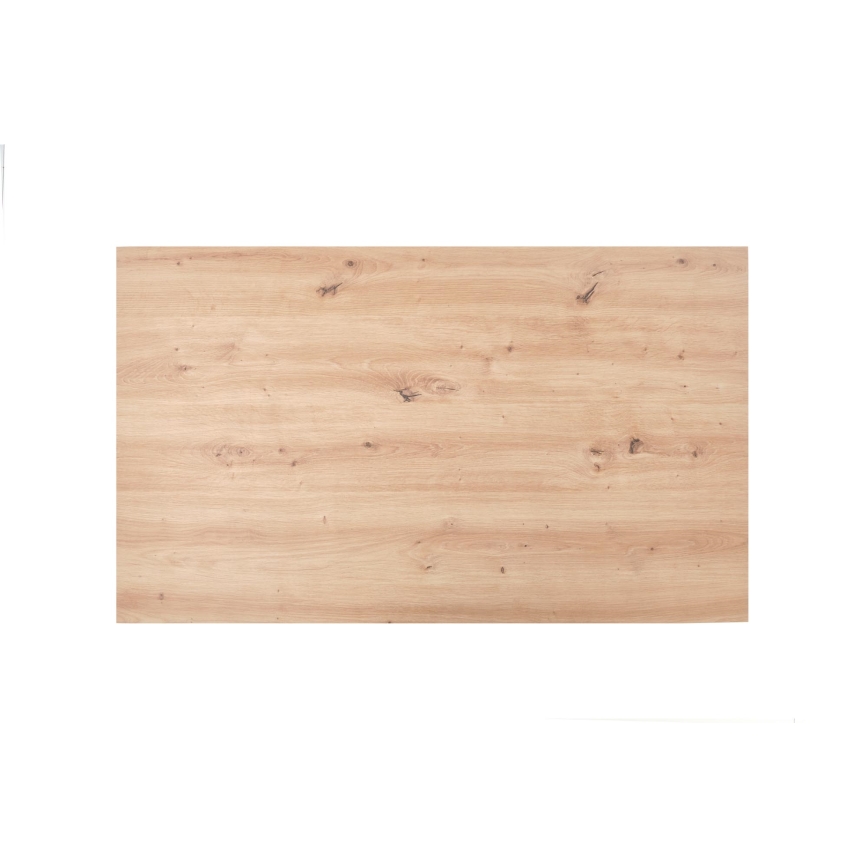 Salontafel FORMA 110x65 cm bruin/zwart