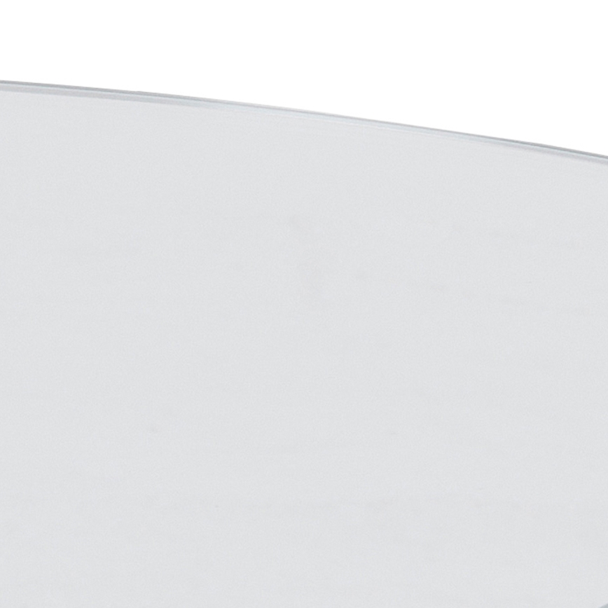 Salontafel LUCA 82 cm helder/zilver