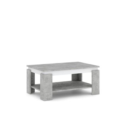 Salontafel LUNO grijs beton/antraciet