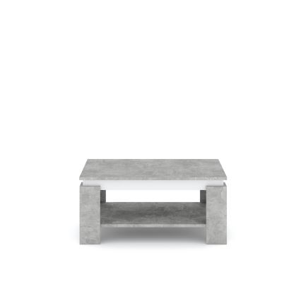 Salontafel LUNO grijs beton/antraciet