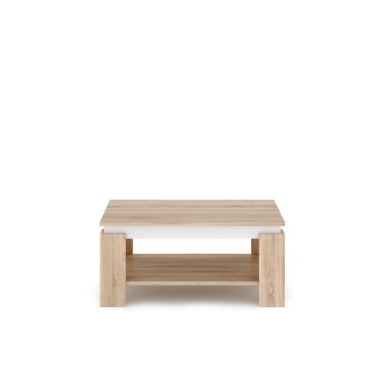 Salontafel LUNO sonoma-eik/wit
