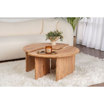Salontafel LUVIA van dennenhout