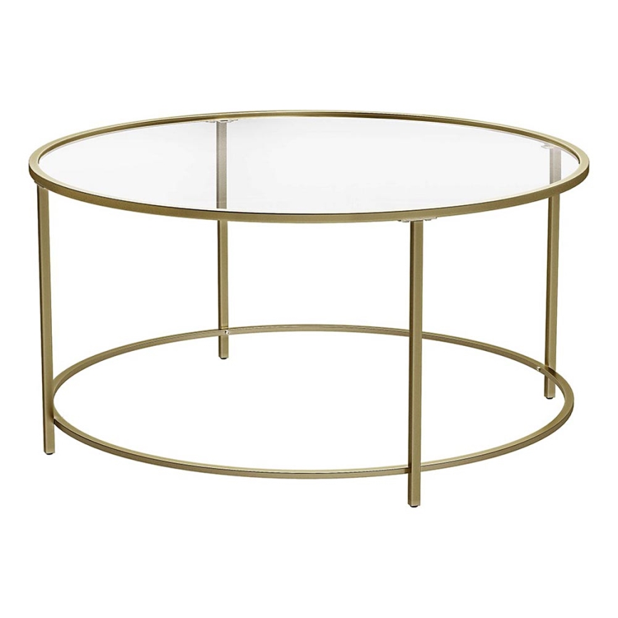 Salontafel LYRA goud