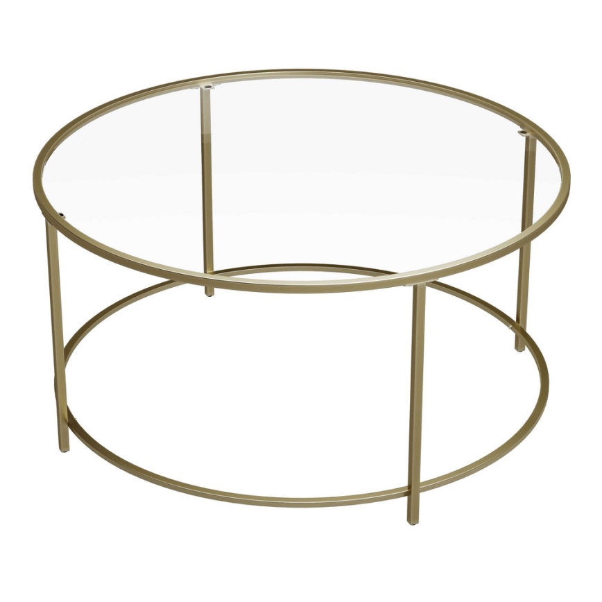Salontafel LYRA goud