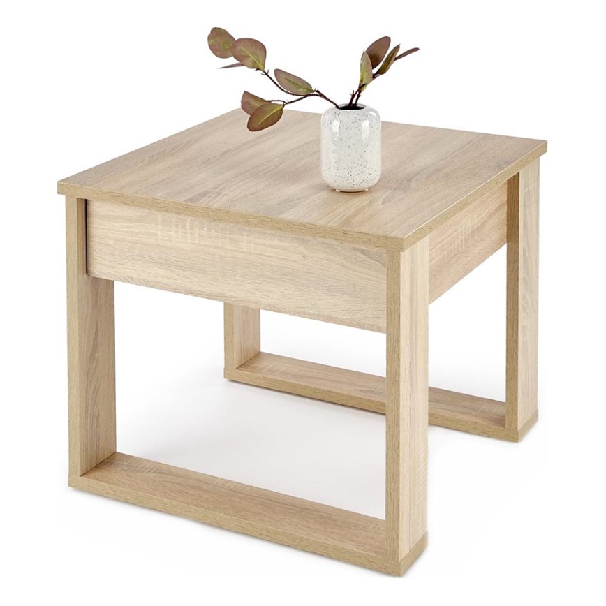 Salontafel met lade NEA 52x60 cm eiken sonoma