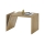 Salontafel met verticale en horizontale verstelopties PRISM 60x40 cm eiken