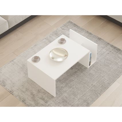Salontafel MONEL wit