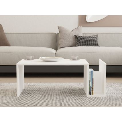 Salontafel MONEL wit