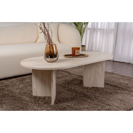 Salontafel NEL 119 x 60 cm beige