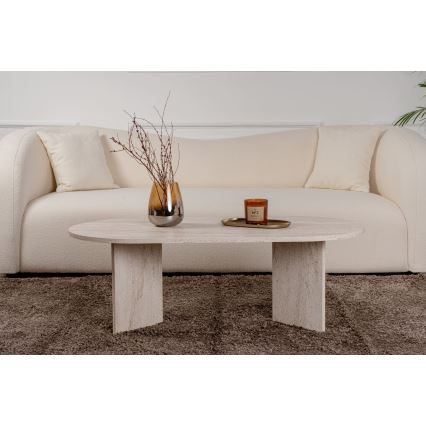 Salontafel NEL 119 x 60 cm beige