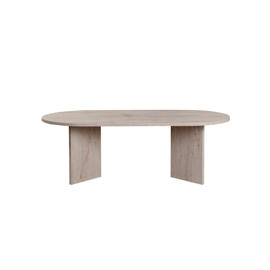 Salontafel NEL 119 x 60 cm beige