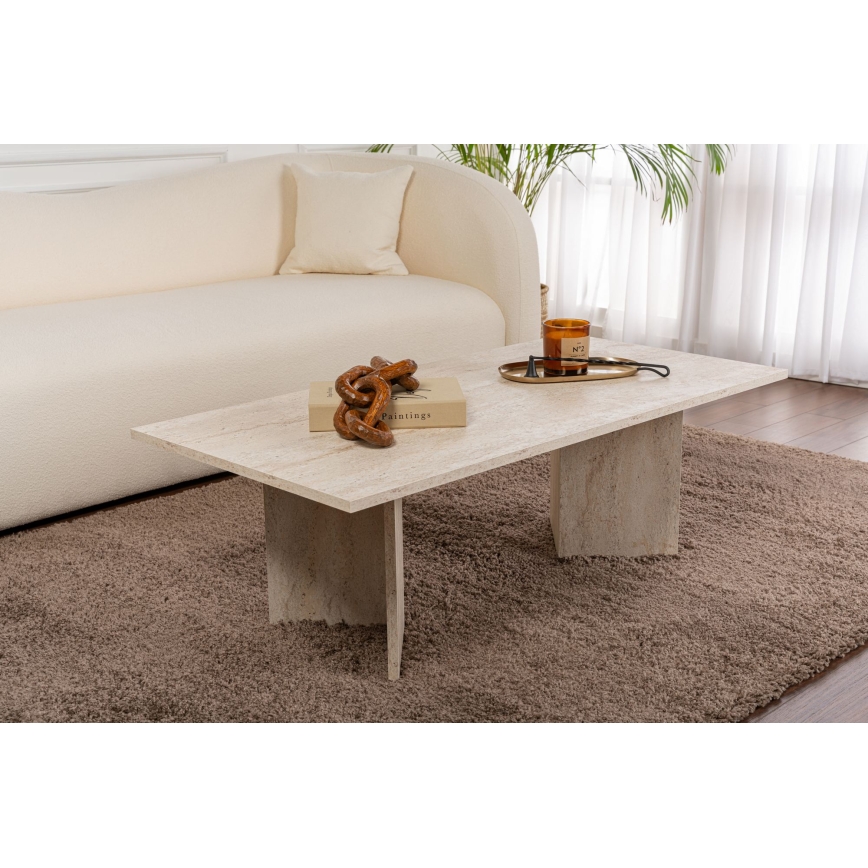 Salontafel NEL 119x60 cm beige