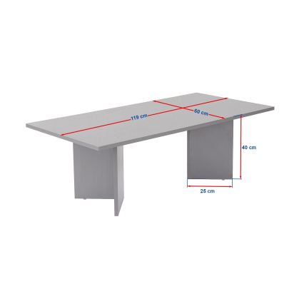 Salontafel NEL 119x60 cm beige