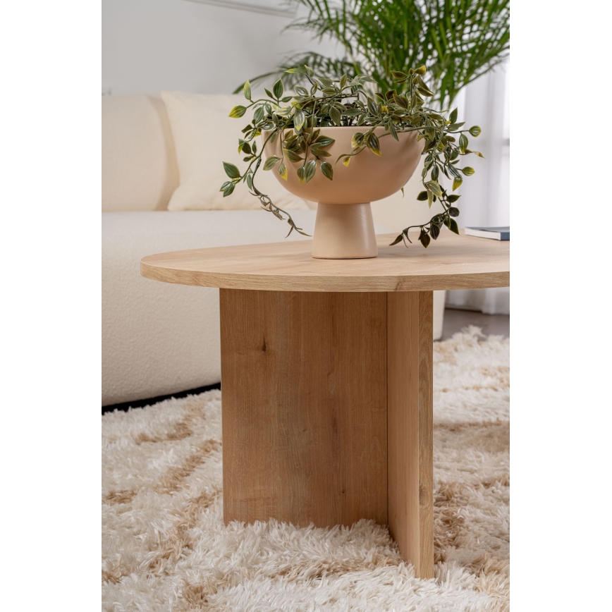Salontafel NEL eiken