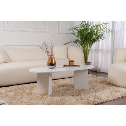 Salontafel NEL wit