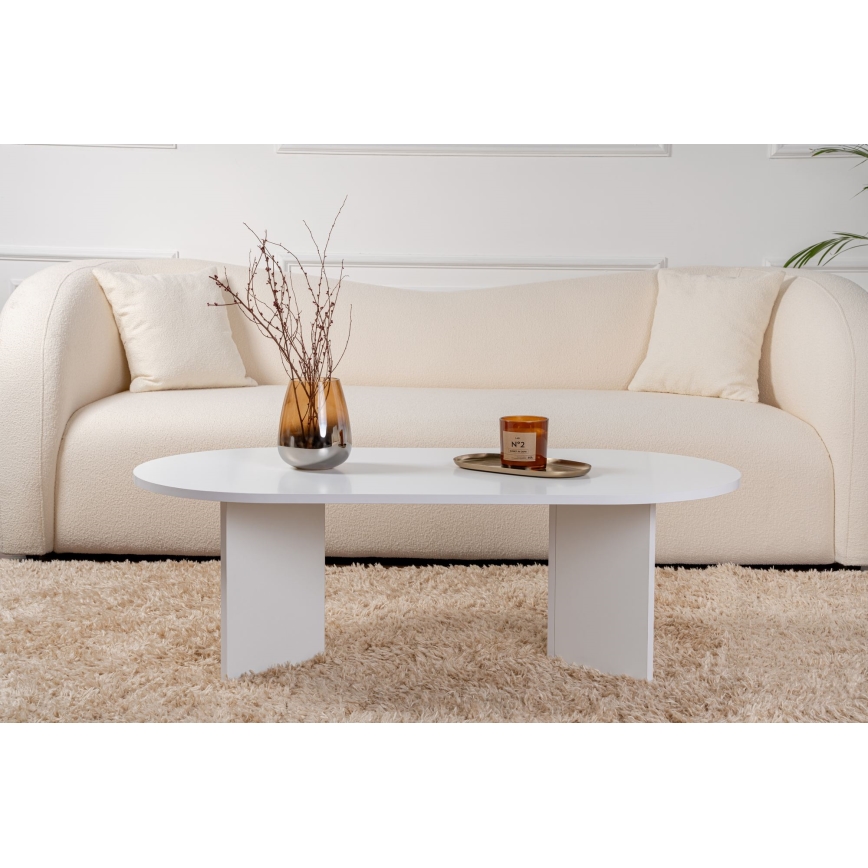 Salontafel NEL wit