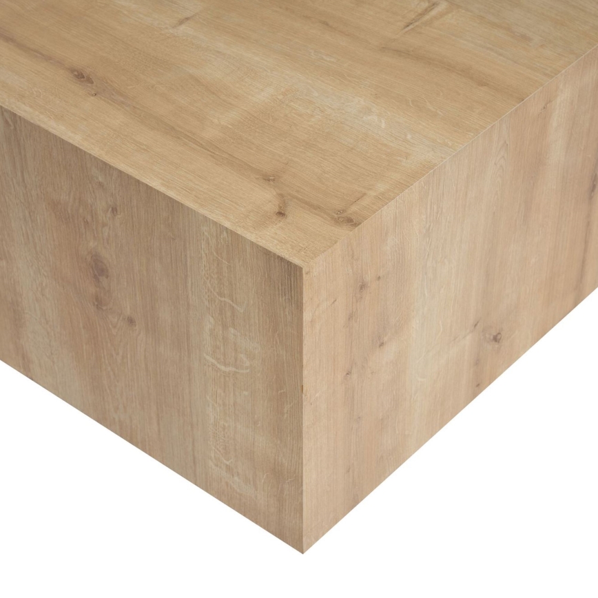 Salontafel PRIZMA 90 x 90 cm, eiken