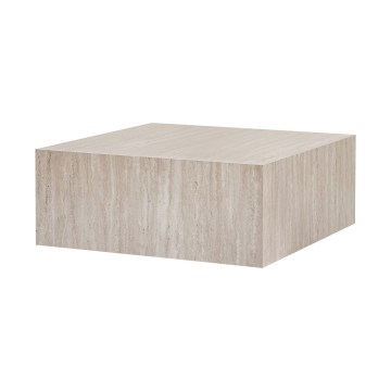 Salontafel PRIZMA 90x90 cm beige