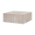 Salontafel PRIZMA 90x90 cm beige